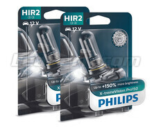 Pakke med 2 HIR2-pærer Philips X-tremeVision PRO150 55W - 9012XVPB1