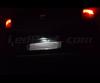 LED-pakke til nummerpladebelysning (xenon hvid) til Dacia Sandero 2